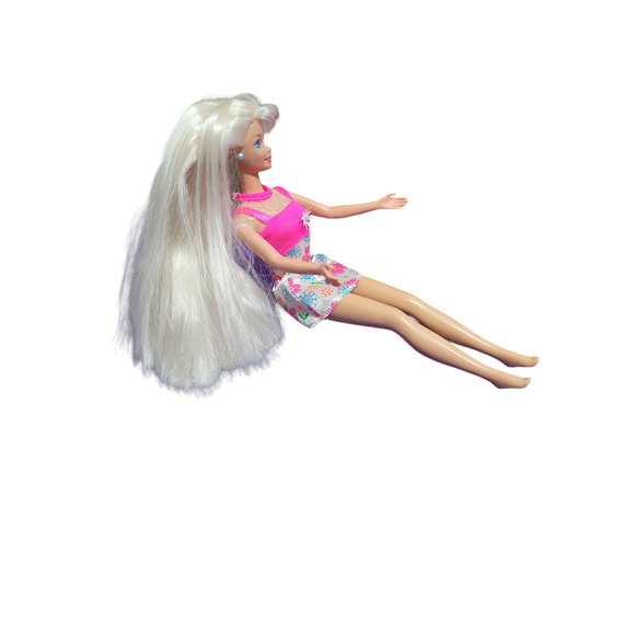 Vintage 1996 Pink Flower Fun Barbie - Picture 6 of 6